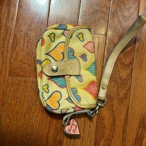 Dooney & Bourke Coated Canvas Wristlet